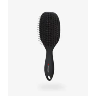 Парикмахерская щетка I LOVE MY HAIR "Spider Soft" 1502 черная матовая L