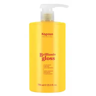 Блеск-бальзам для волос 750 мл Brilliants gloss KAPOUS