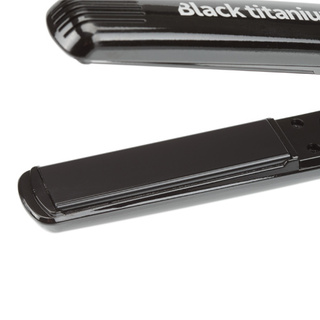 03-108 Щипцы-выпрямители DEWAL PRO Black Titanium, 25х90 мм, с терморег, титаново-турмалин. покрытие, 105Вт