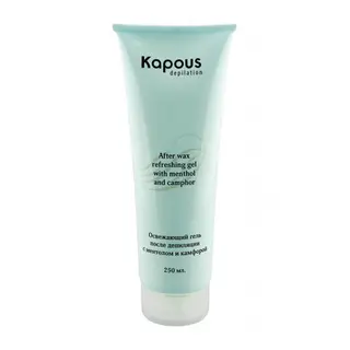 Освежающий гель после депиляции с ментолом и камфарой, 250мл/12 KAPOUS