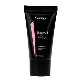 Полигель Розовый для моделирования ногтей 30мл "Shape Nail" KAPOUS