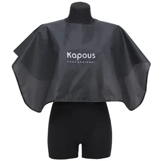 Пелерина для укладки черная KAPOUS