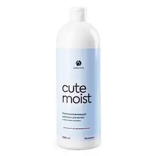 Ультраувлажняющий шампунь для волос ADRICOCO CUTE MOIST с кокосовым молоком, 400 мл
